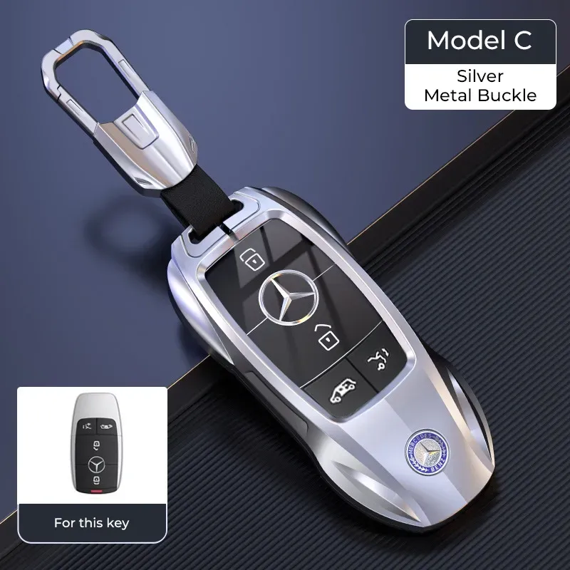 Mercedes-Benz Premium Detail Kit: Metal Key Cover, Interior Door Bowl & Door Lock Protection