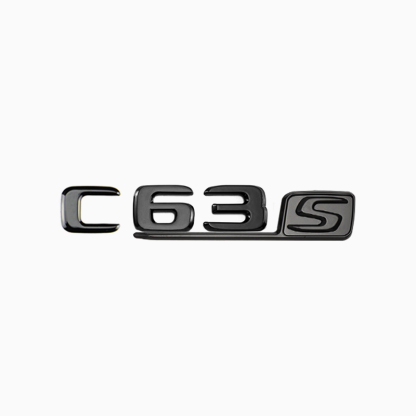 Asign Gloss Black Rear Trunk Emblem For Mercedes GLE/GLC/C-Class/CLE/GLB/CLA/E-Class/SLK