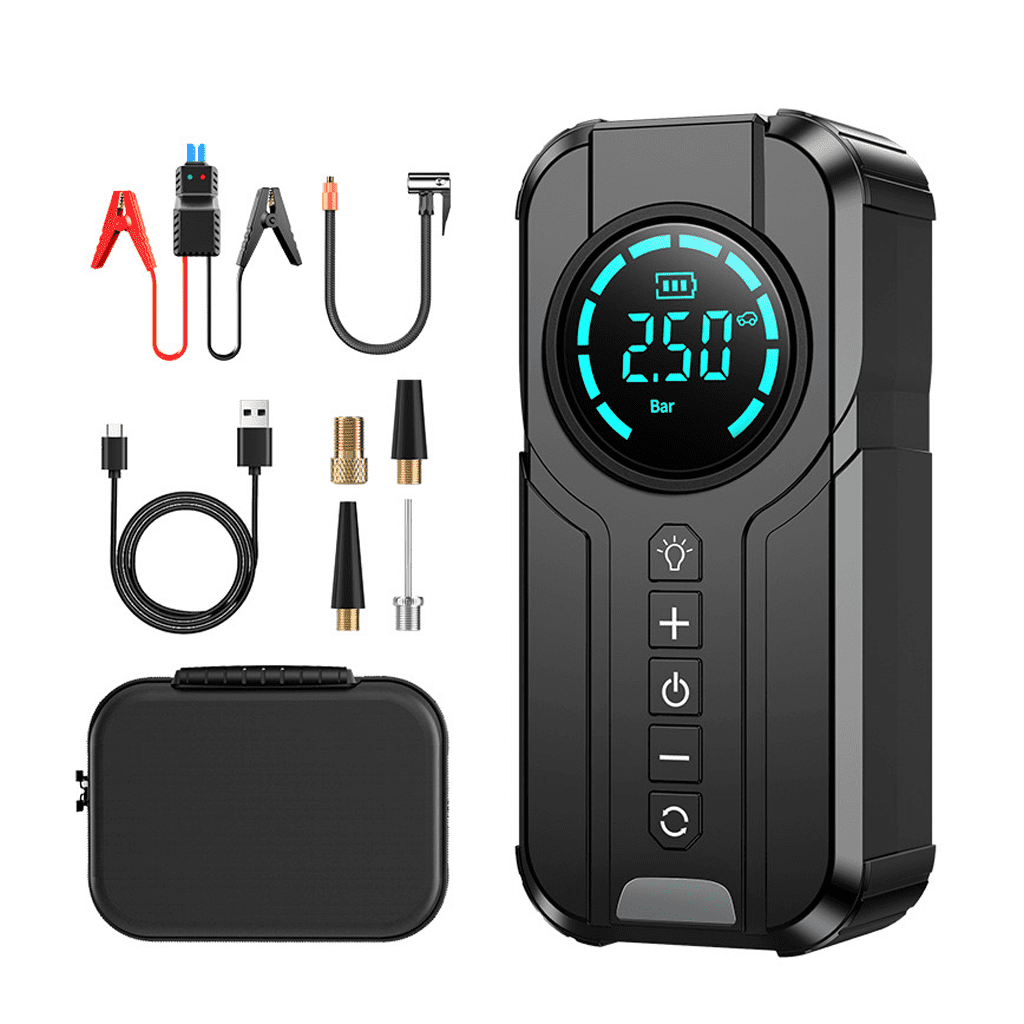 Asign 8000mAh Car Jump Starter & 5Bar Tire Inflator – Your Roadside Lifesaver
