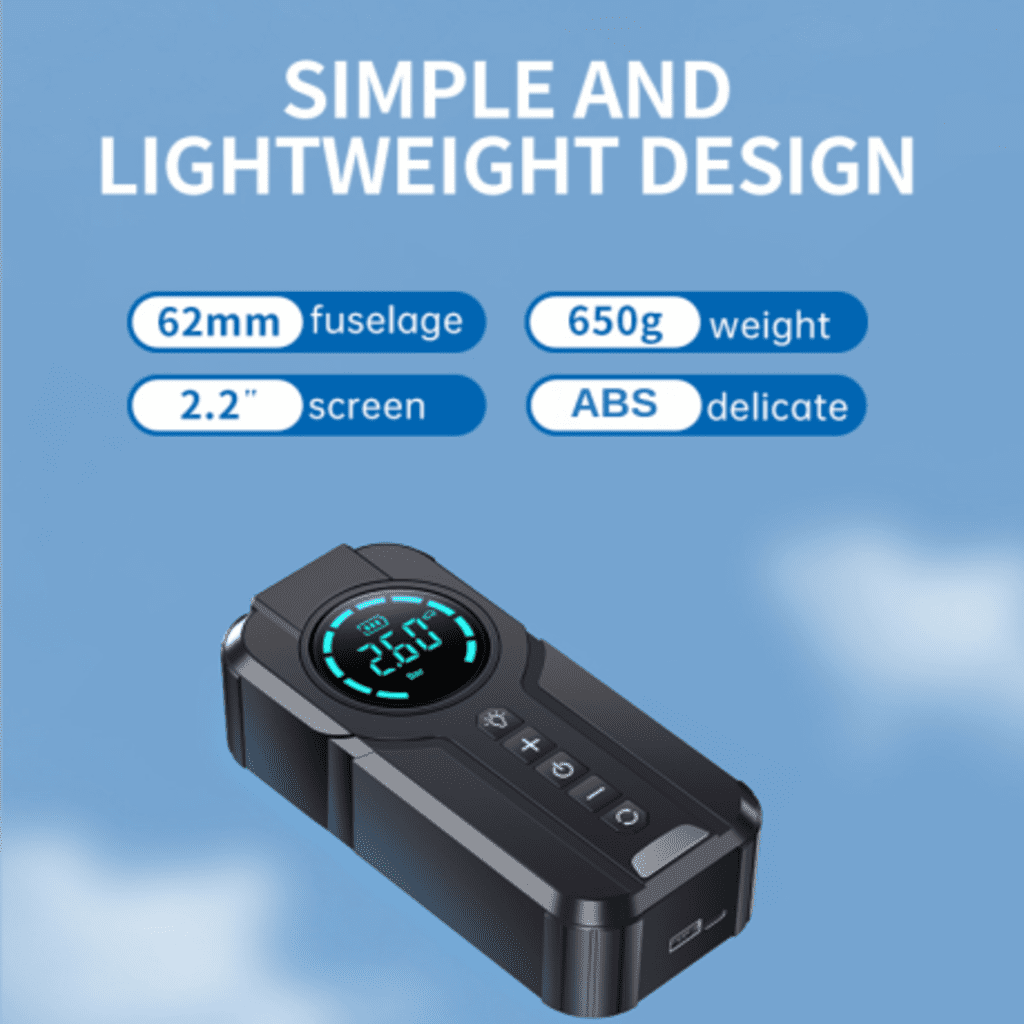 Asign 8000mAh Car Jump Starter & 5Bar Tire Inflator – Your Roadside Lifesaver