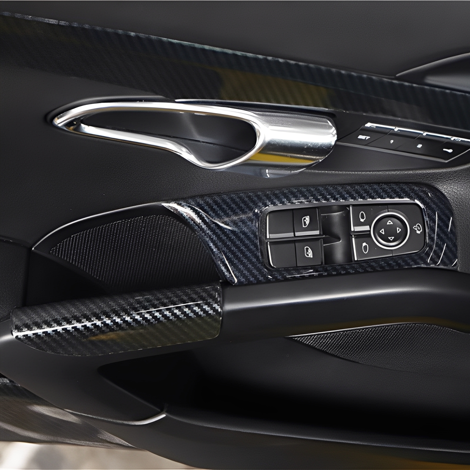 Asign Carbon Fiber Texture Interior Trim Covers for Porsche 718 Boxster / 718 Cayman