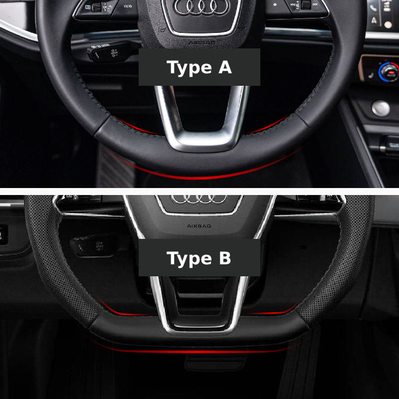 Asign Leather Suede Steering Wheel Cover For Mercedes-Benz