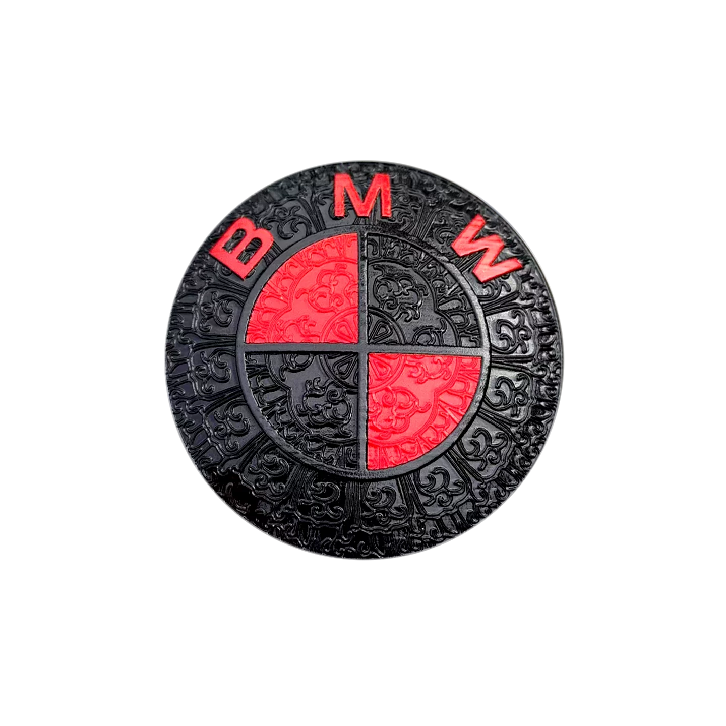 Asign Custom Carbon Fiber Style Hood & Trunk Emblem for Selected BMW Models