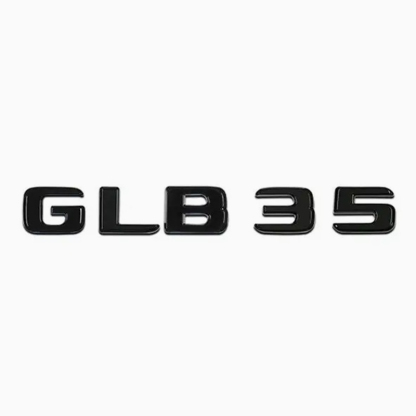 Asign Gloss Black Rear Trunk Emblem For Mercedes GLE/GLC/C-Class/CLE/GLB/CLA/E-Class/SLK