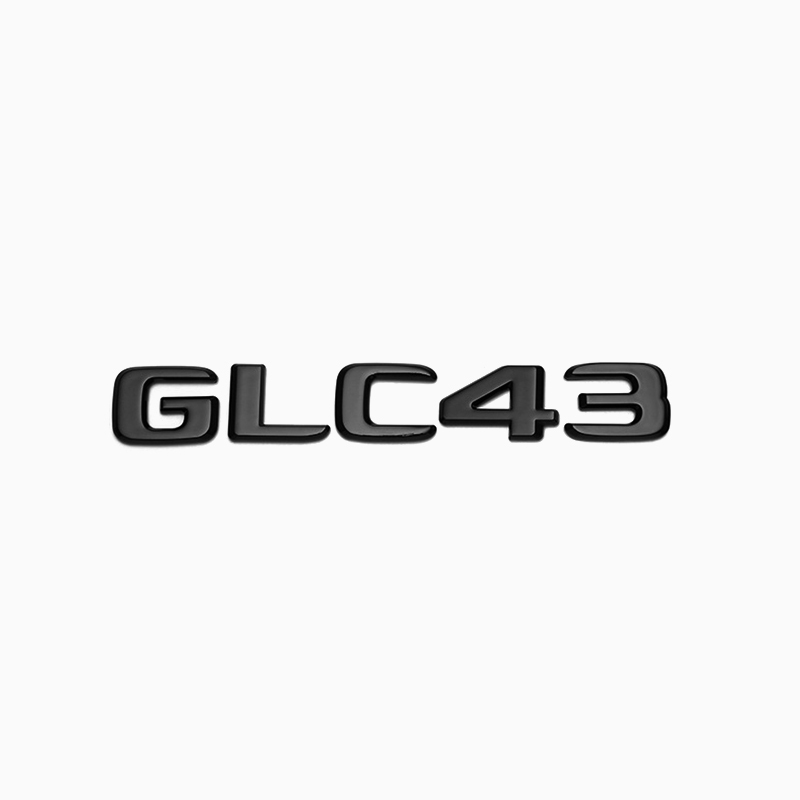 Asign Gloss Black Rear Trunk Emblem For Mercedes GLE/GLC/C-Class/CLE/GLB/CLA/E-Class/SLK