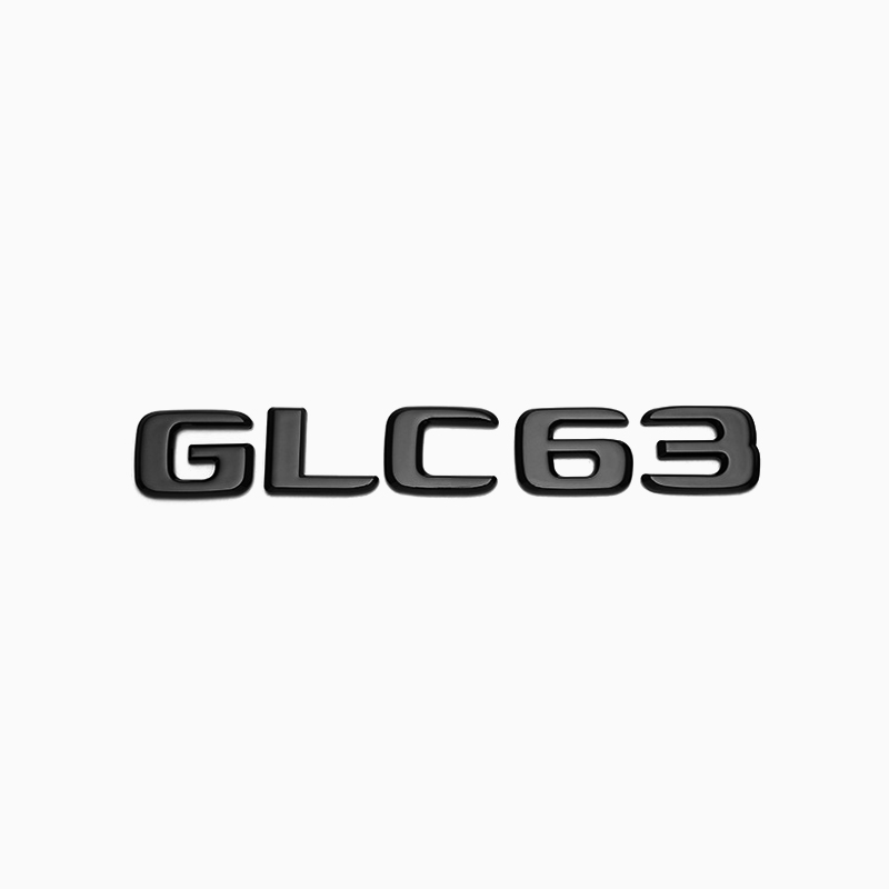 Asign Gloss Black Rear Trunk Emblem For Mercedes GLE/GLC/C-Class/CLE/GLB/CLA/E-Class/SLK