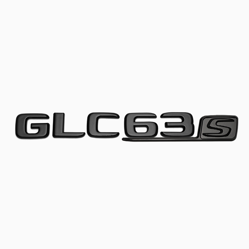Asign Gloss Black Rear Trunk Emblem For Mercedes GLE/GLC/C-Class/CLE/GLB/CLA/E-Class/SLK