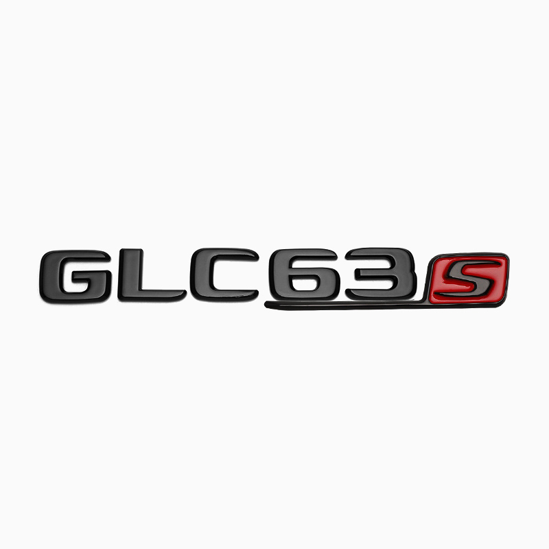 Asign Gloss Black Rear Trunk Emblem For Mercedes GLE/GLC/C-Class/CLE/GLB/CLA/E-Class/SLK