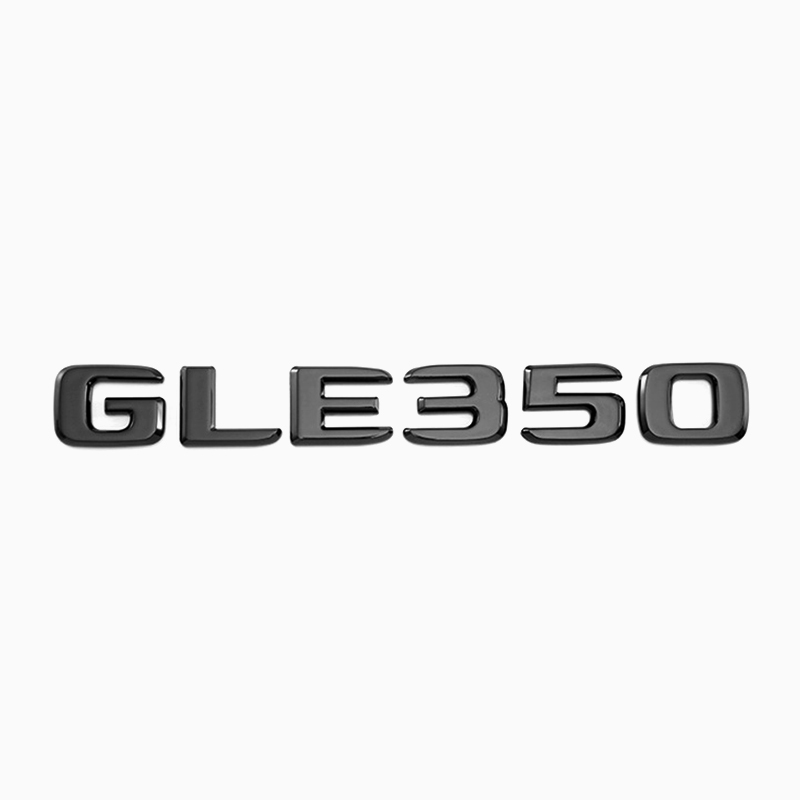Asign Gloss Black Rear Trunk Emblem For Mercedes GLE/GLC/C-Class/CLE/GLB/CLA/E-Class/SLK