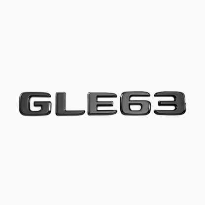 Asign Gloss Black Rear Trunk Emblem For Mercedes GLE/GLC/C-Class/CLE/GLB/CLA/E-Class/SLK
