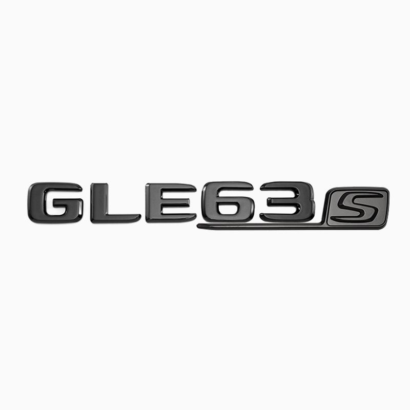 Asign Gloss Black Rear Trunk Emblem For Mercedes GLE/GLC/C-Class/CLE/GLB/CLA/E-Class/SLK