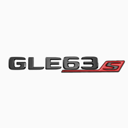 Asign Gloss Black Rear Trunk Emblem For Mercedes GLE/GLC/C-Class/CLE/GLB/CLA/E-Class/SLK