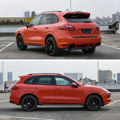 Asign — For 2011-2014 Cayenne 958.1 Car Modification and Upgrading GTS Wheel Arch Rear Lip Side Skirt Door