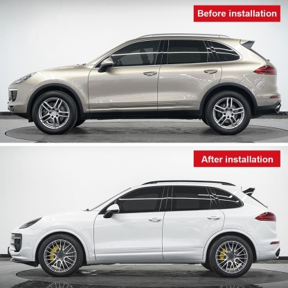 Asign — 2024 Cayenne Turbo GT Body Kit for 2015-2017 Cayenne Performance Parts Including Front Bumper Rear Bumper Taillights Car