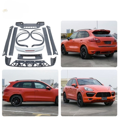 Asign — For 2011-2014 Cayenne 958.1 Car Modification and Upgrading GTS Wheel Arch Rear Lip Side Skirt Door