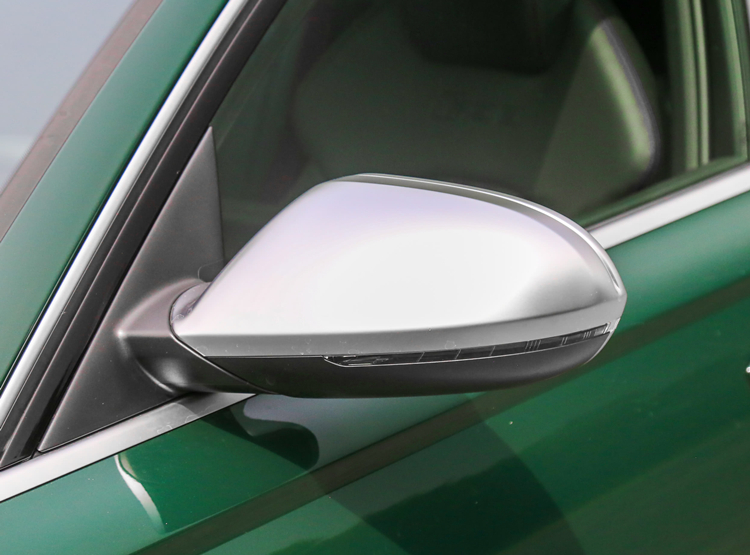 Asign Matte Silver Mirror Caps – Compatible with Audi A3/A4/A5/A6/A7/A8/Q2/Q3/Q5/Q7 OEM-Style “Silver Ear” Mirror Covers