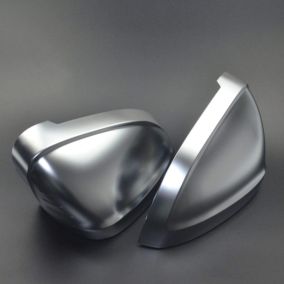 Asign Matte Silver Mirror Caps – Compatible with Audi A3/A4/A5/A6/A7/A8/Q2/Q3/Q5/Q7 OEM-Style “Silver Ear” Mirror Covers