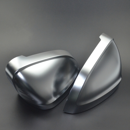 Asign Matte Silver Mirror Caps – Compatible with Audi A3/A4/A5/A6/A7/A8/Q2/Q3/Q5/Q7 OEM-Style “Silver Ear” Mirror Covers