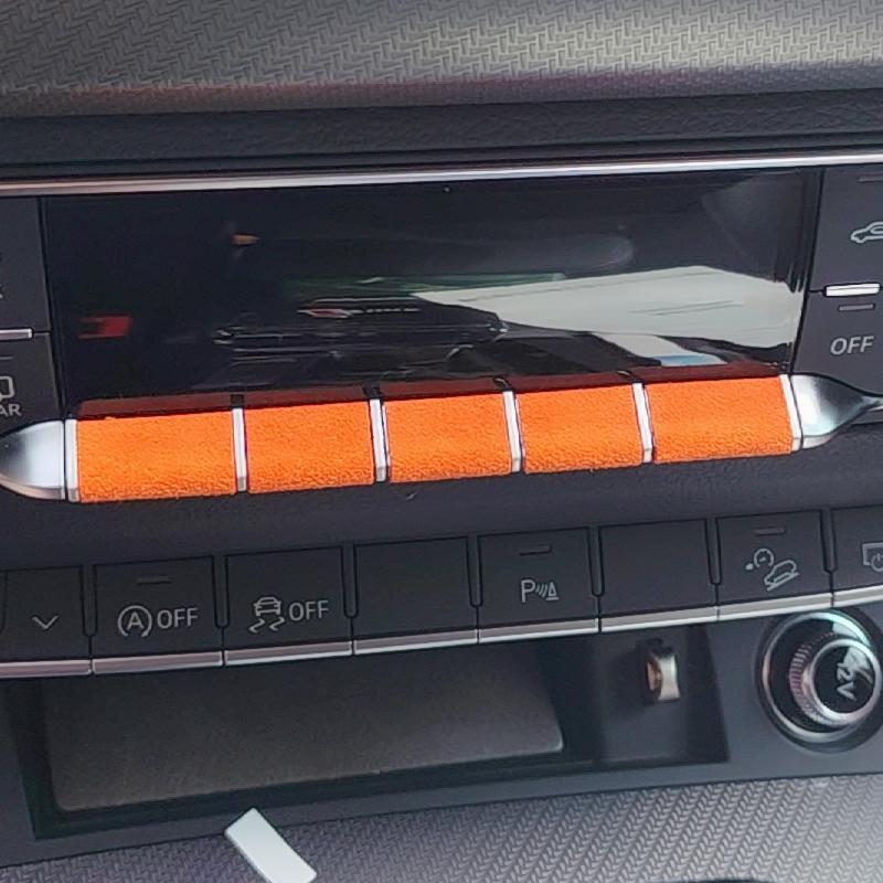 ASIGN Dashboard Button Trim, Fit for Audi Q5 (2018 - 2024), Interior Decoration Accessory