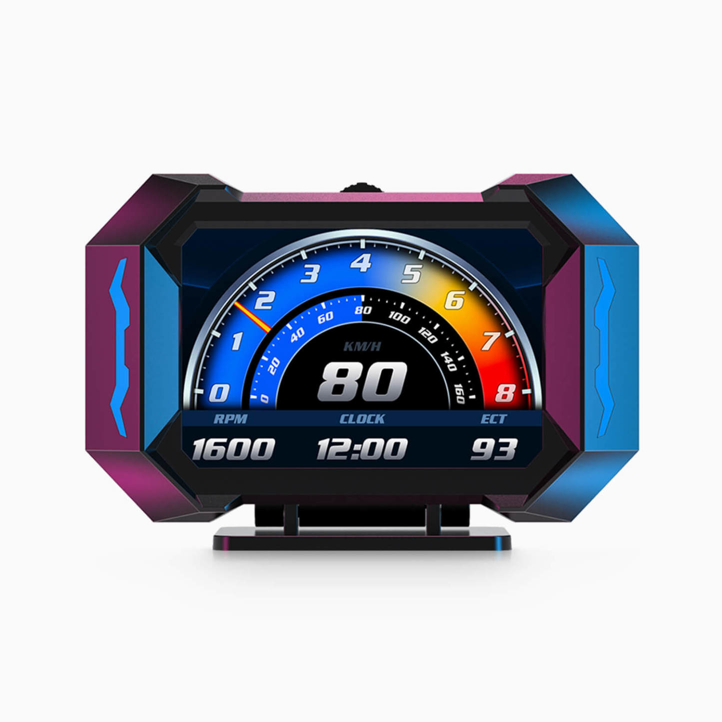 Asigncar P25 Smart HUD with OBD2+GPS, G-Meter & Inclinometer For All Car