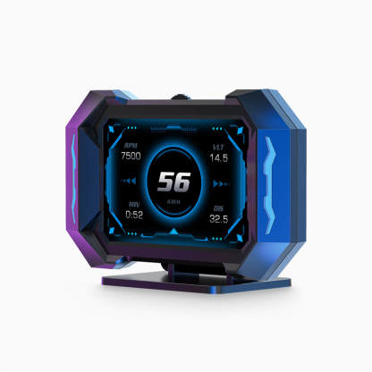 Asigncar P25 Smart HUD with OBD2+GPS, G-Meter & Inclinometer For All Car