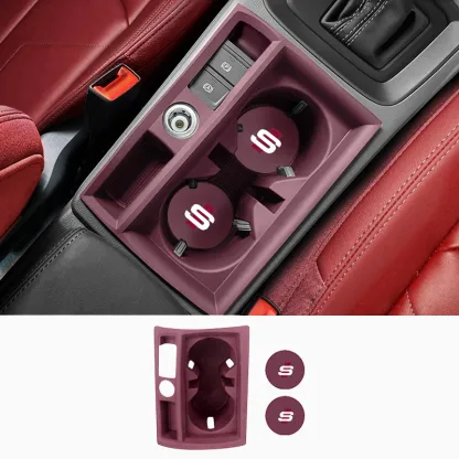 Asign Center Console Cup Holder Mat – For Audi A3/A4/A5/A6/A7/Q3/Q5