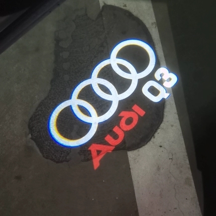 Asign Audi Door Puddle Lights With Logo Projector