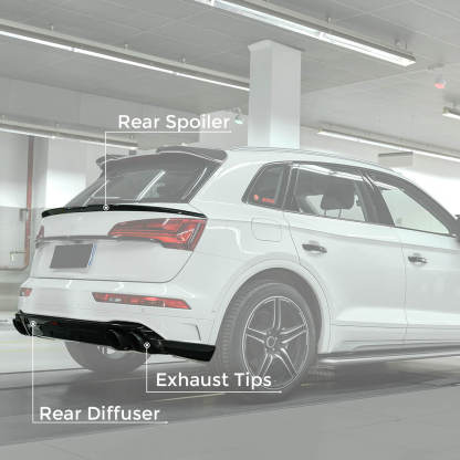 Premium Real Carbon Fiber Kit for Audi Q5 Enhance Performance and Style