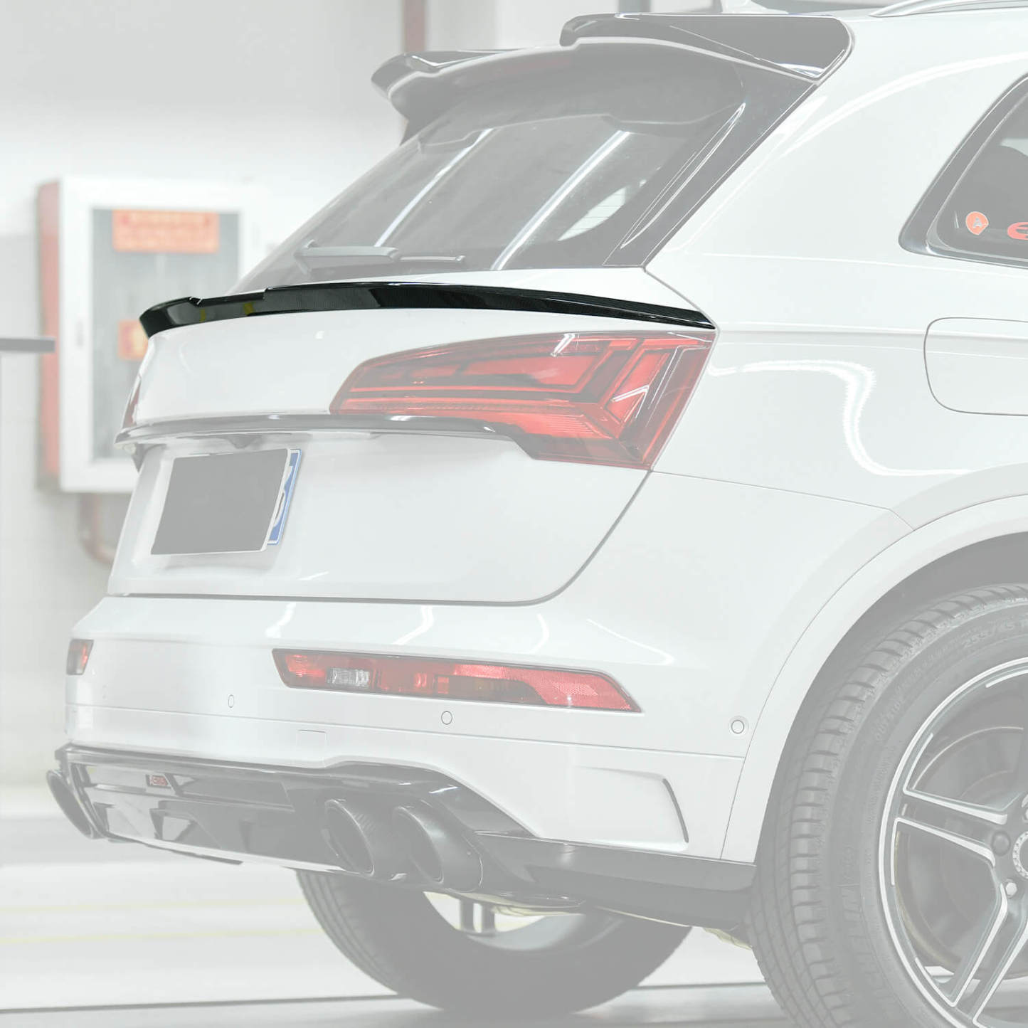 Asign Real Carbon Fiber Spoiler High-Performance 3K Carbon Fiber For B9.5 2021-2024 Audi Q5