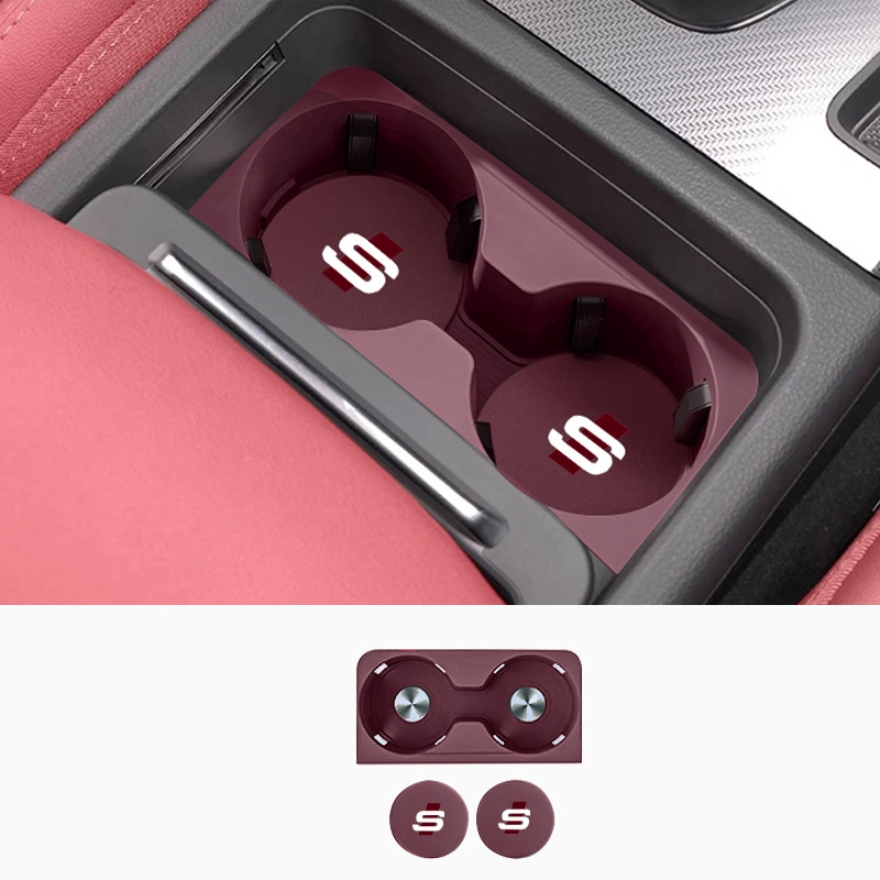 Asign Center Console Cup Holder Mat – For Audi A3/A4/A5/A6/A7/Q3/Q5