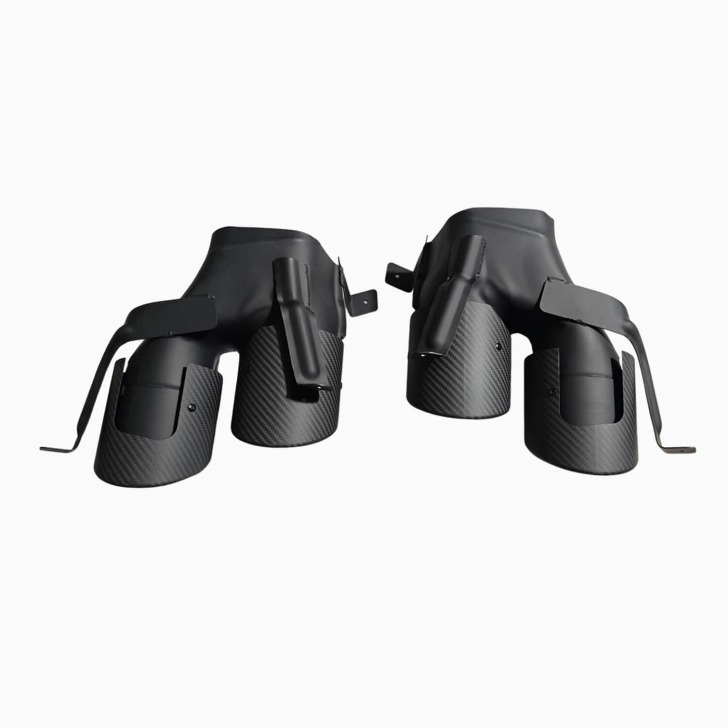 Asigncar Carbon Fiber Exhaust Tips For B9.5 2021-2024 Audi Q5