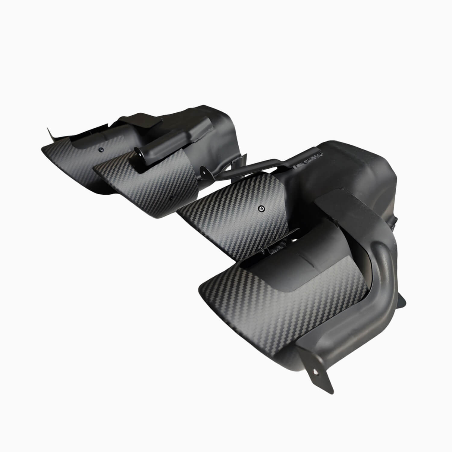 Asigncar Carbon Fiber Exhaust Tips For B9.5 2021-2024 Audi Q5