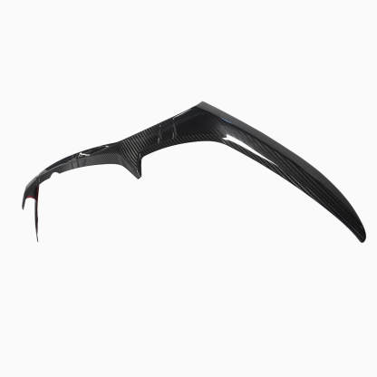 Asigncar Real Carbon Fiber Front Bumper Lid Molding Cover Trim For B9.5 2021-2024 Audi Q5