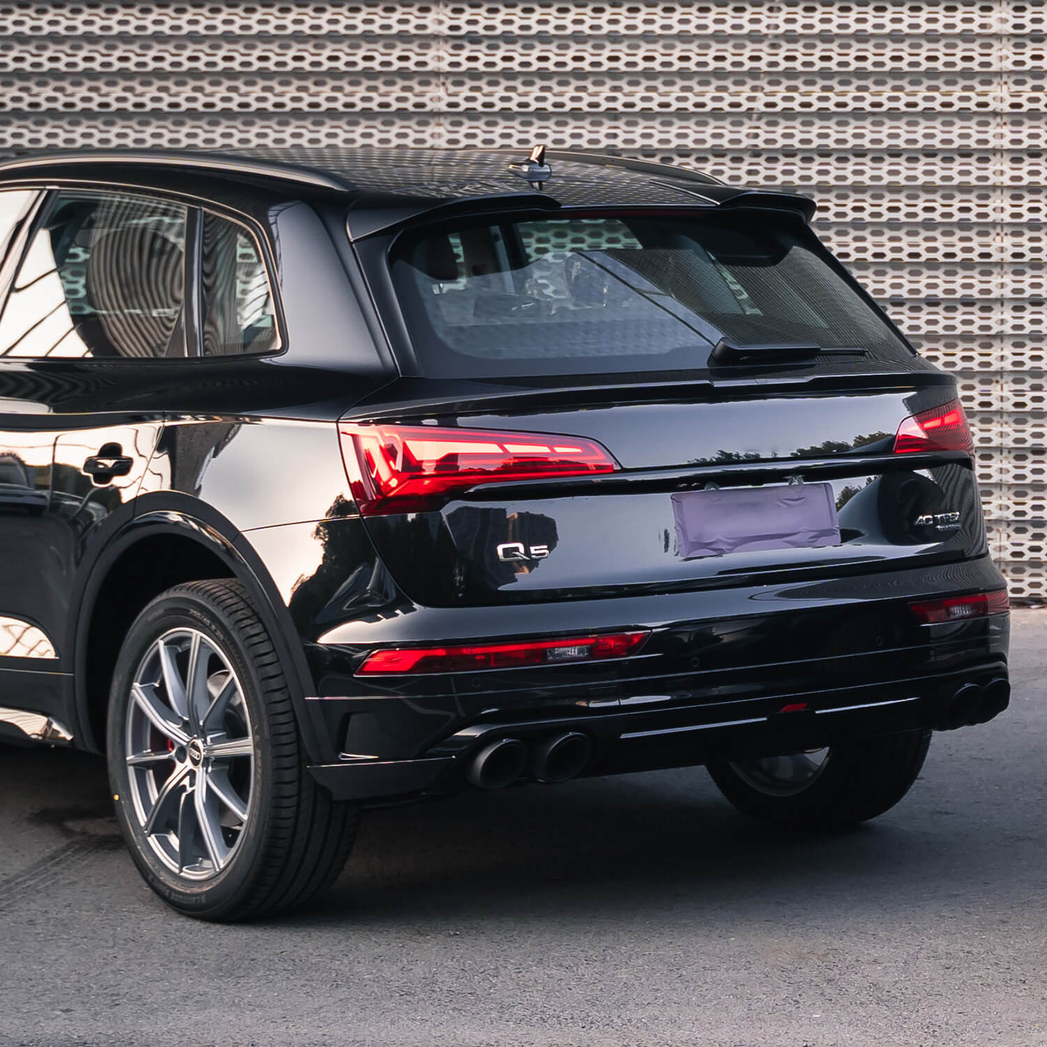 Asign Real Carbon Fiber Spoiler High-Performance 3K Carbon Fiber For B9.5 2021-2024 Audi Q5