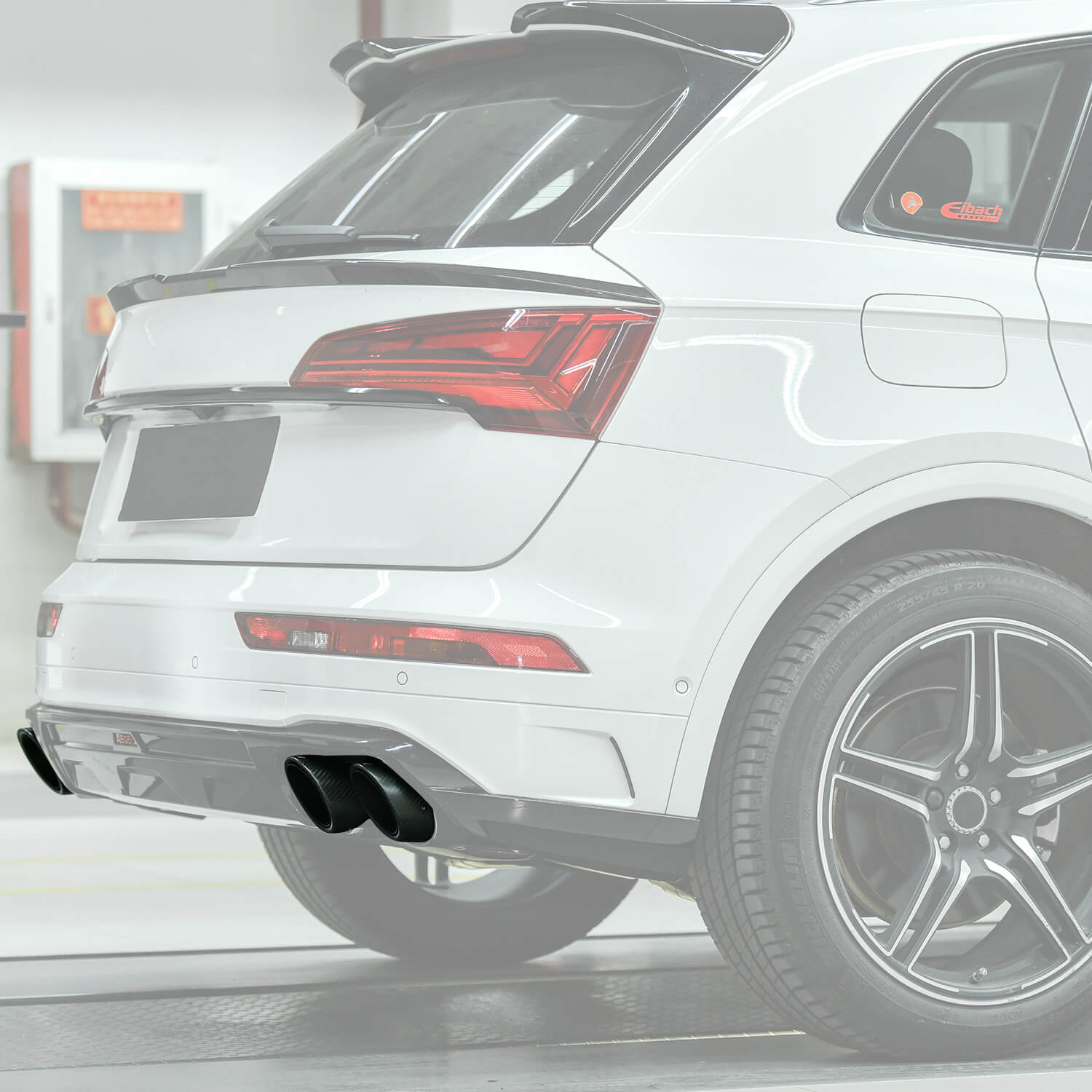 Asign Carbon Fiber Exhaust Tips For B9.5 2021-2024 Audi Q5