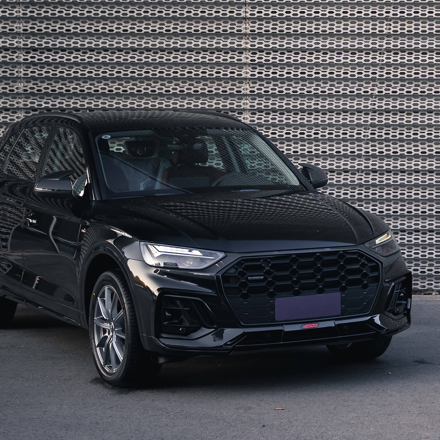 Asign Real Carbon Fiber Front Splitter For B9.5 2021-2024 Audi Q5