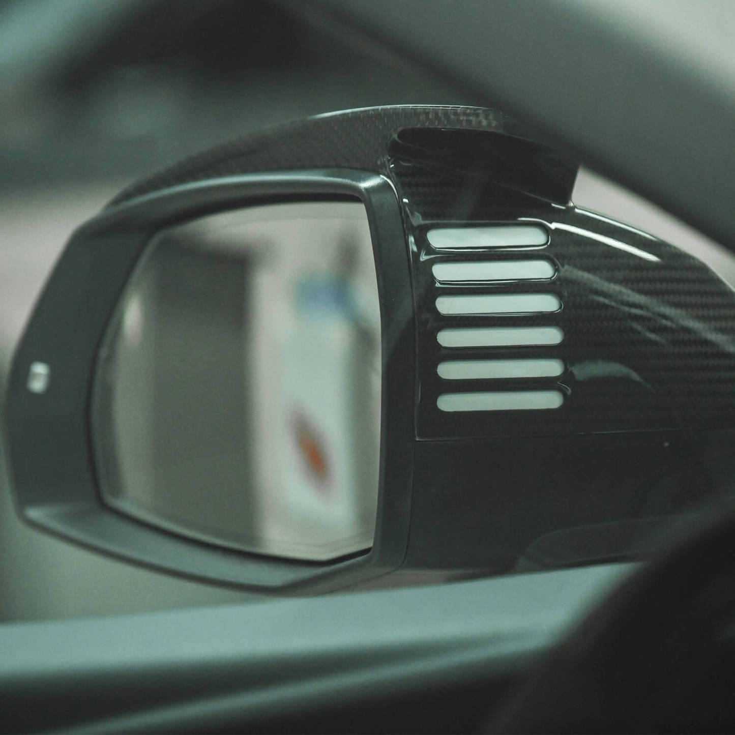 Asign Real Carbon Fiber Side Mirror Covers Premium Quality For Audi Q5