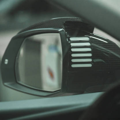 Asign Real Carbon Fiber Side Mirror Covers Premium Quality For Audi Q5