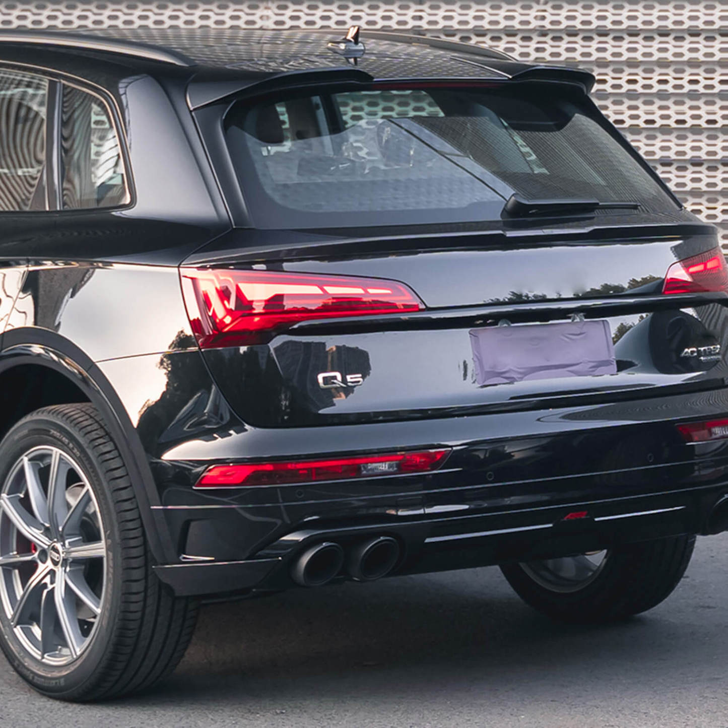 Asign Carbon Fiber Exhaust Tips For B9.5 2021-2024 Audi Q5