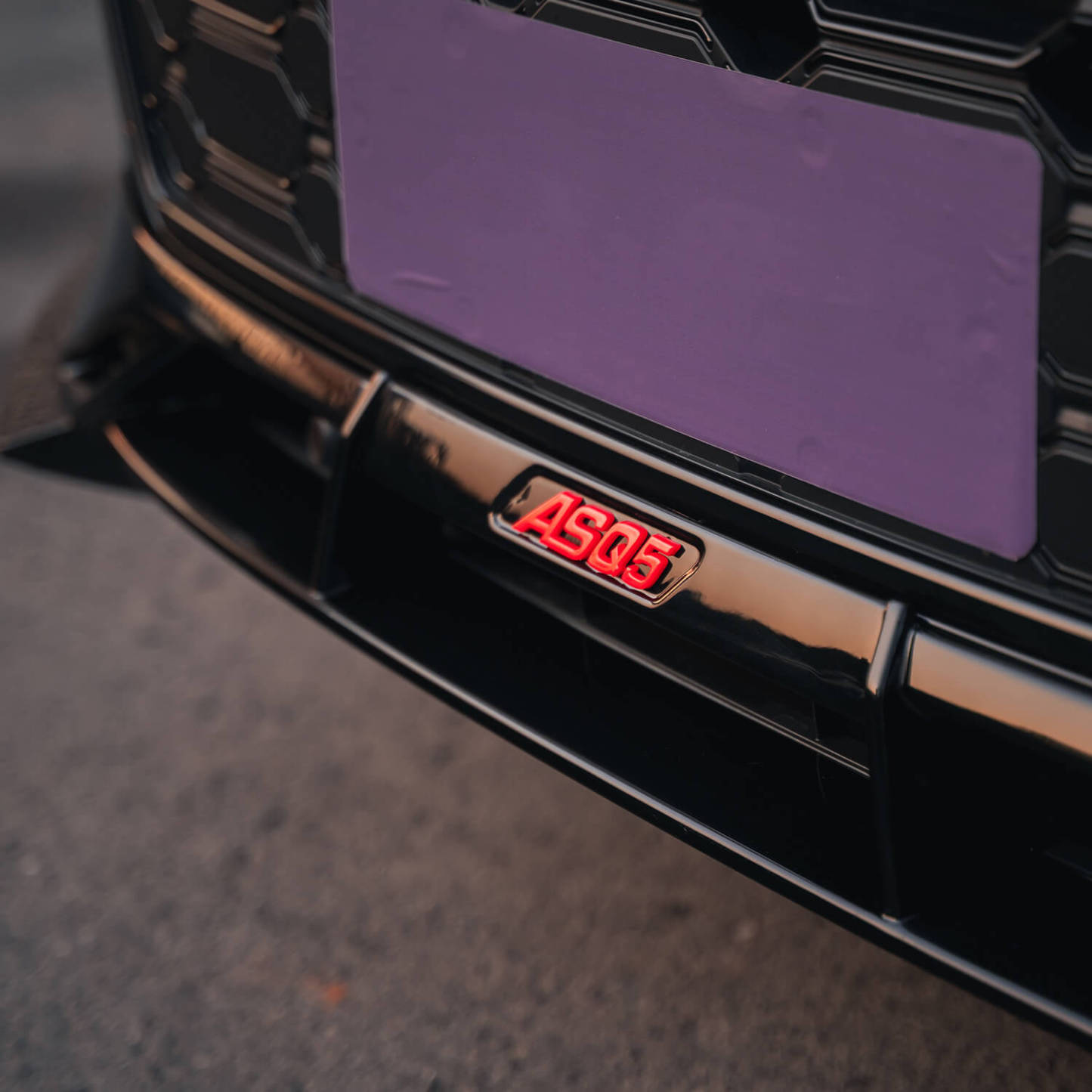Asign Real Carbon Fiber Front Splitter For B9.5 2021-2024 Audi Q5
