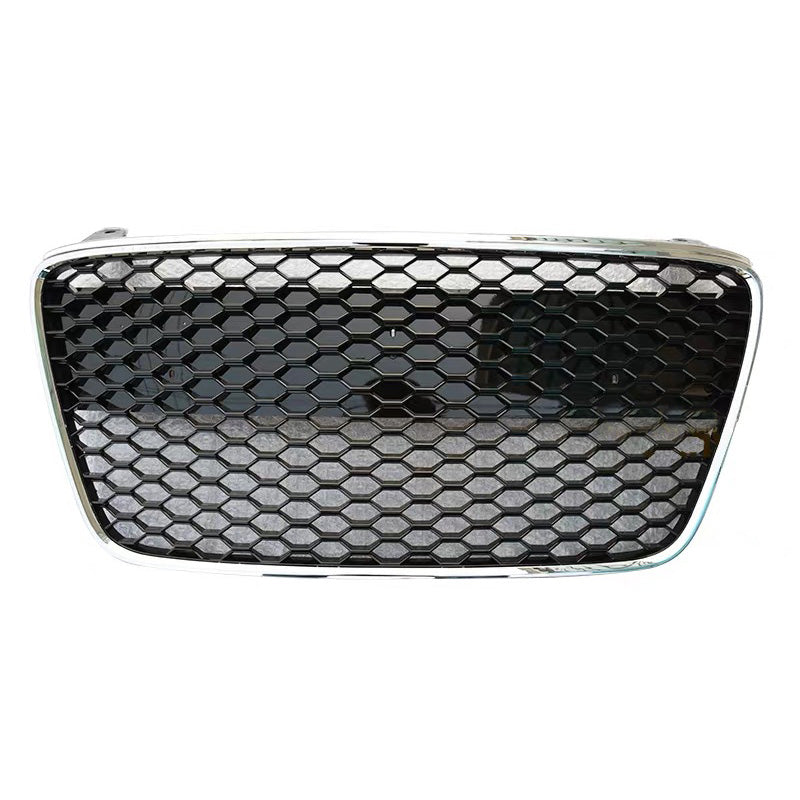 Chrome frame and black honeycomb grille for Audi R8 Type 42