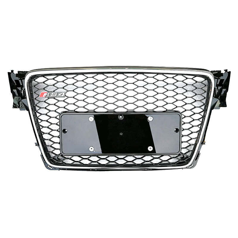 2008-2012 Audi RS4 Honeycomb Front Grille For Audi A4 S4 B8