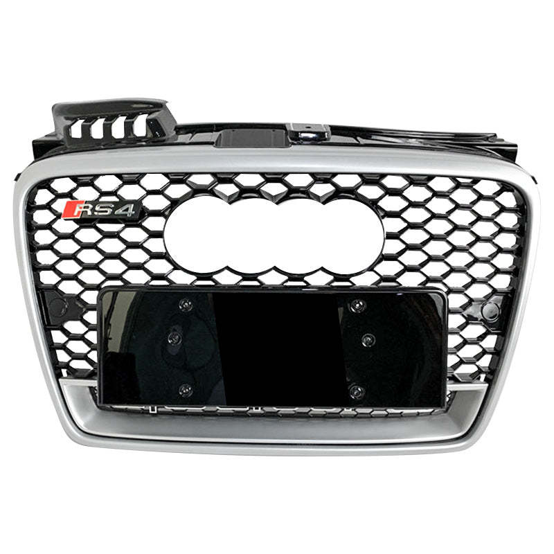 2005-2007 Audi RS4 Style Honeycomb Front Grille For Audi A4 B7 Non S Line