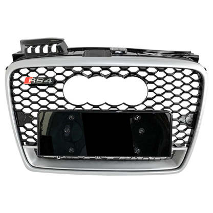 2005-2007 Audi RS4 Style Honeycomb Front Grille For Audi A4 B7 Non S Line