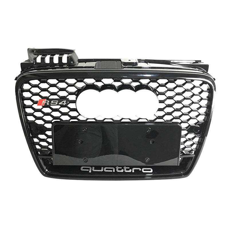 2005-2007 Audi RS4 Style Honeycomb Front Grille For Audi A4 B7 Non S Line