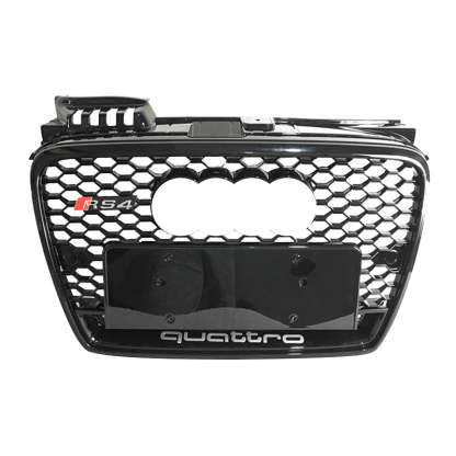 2005-2007 Audi RS4 Style Honeycomb Front Grille For Audi A4 B7 Non S Line