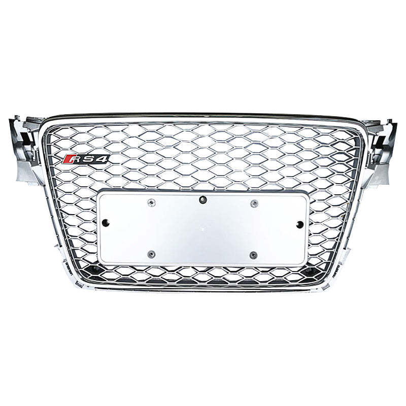 2008-2012 Audi RS4 Honeycomb Front Grille For Audi A4 S4 B8