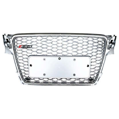 2008-2012 Audi RS4 Honeycomb Front Grille For Audi A4 S4 B8