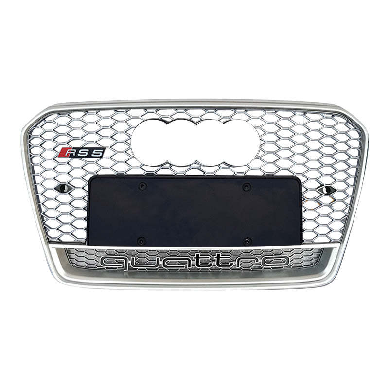 2012-2016 Audi RS5 Honeycomb Grille With Lower Mesh Quattro For Audi A5 S5 B8.5