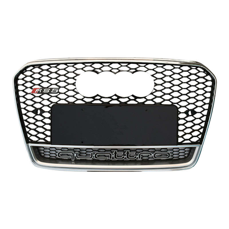 2012-2016 Audi RS5 Honeycomb Grille With Lower Mesh Quattro For Audi A5 S5 B8.5